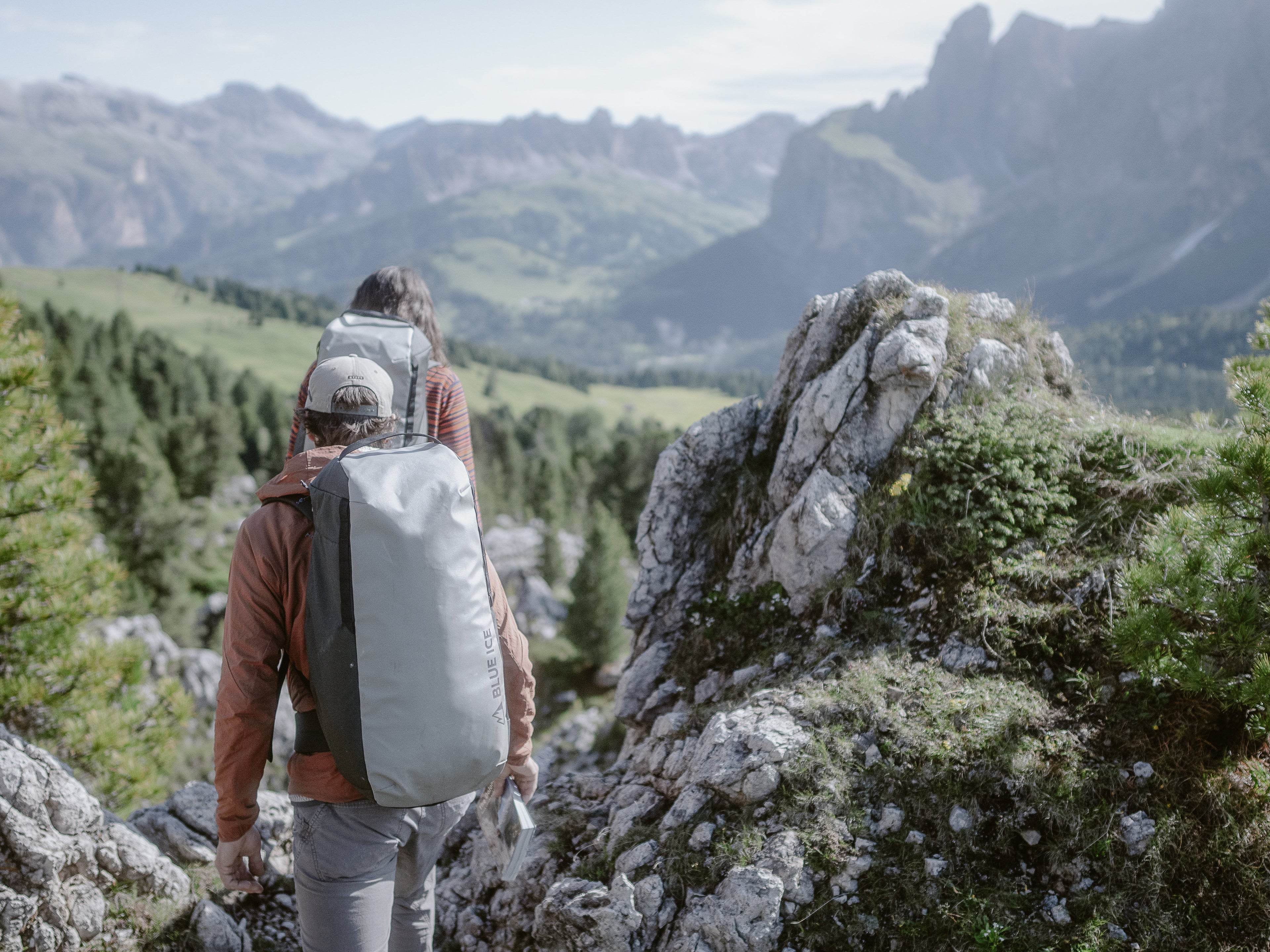 Climbing backpacks