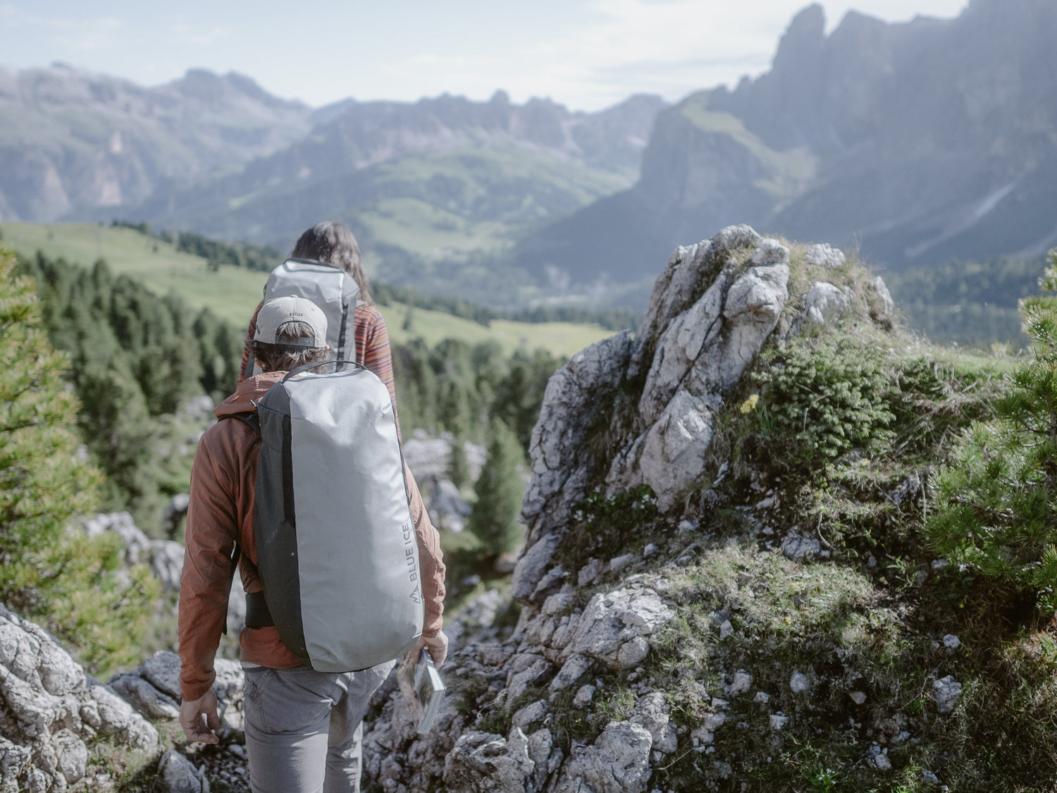 Climbing backpacks
