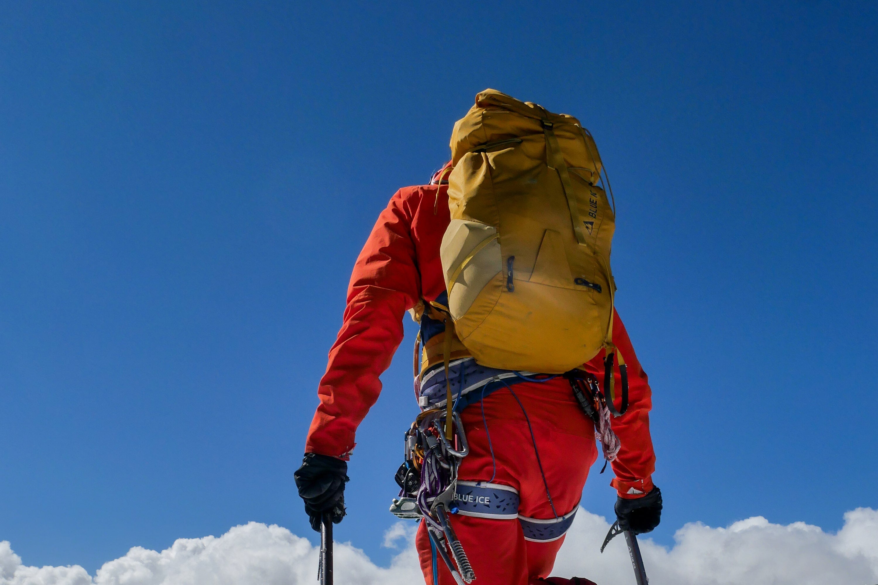 Mountaineering backpacks