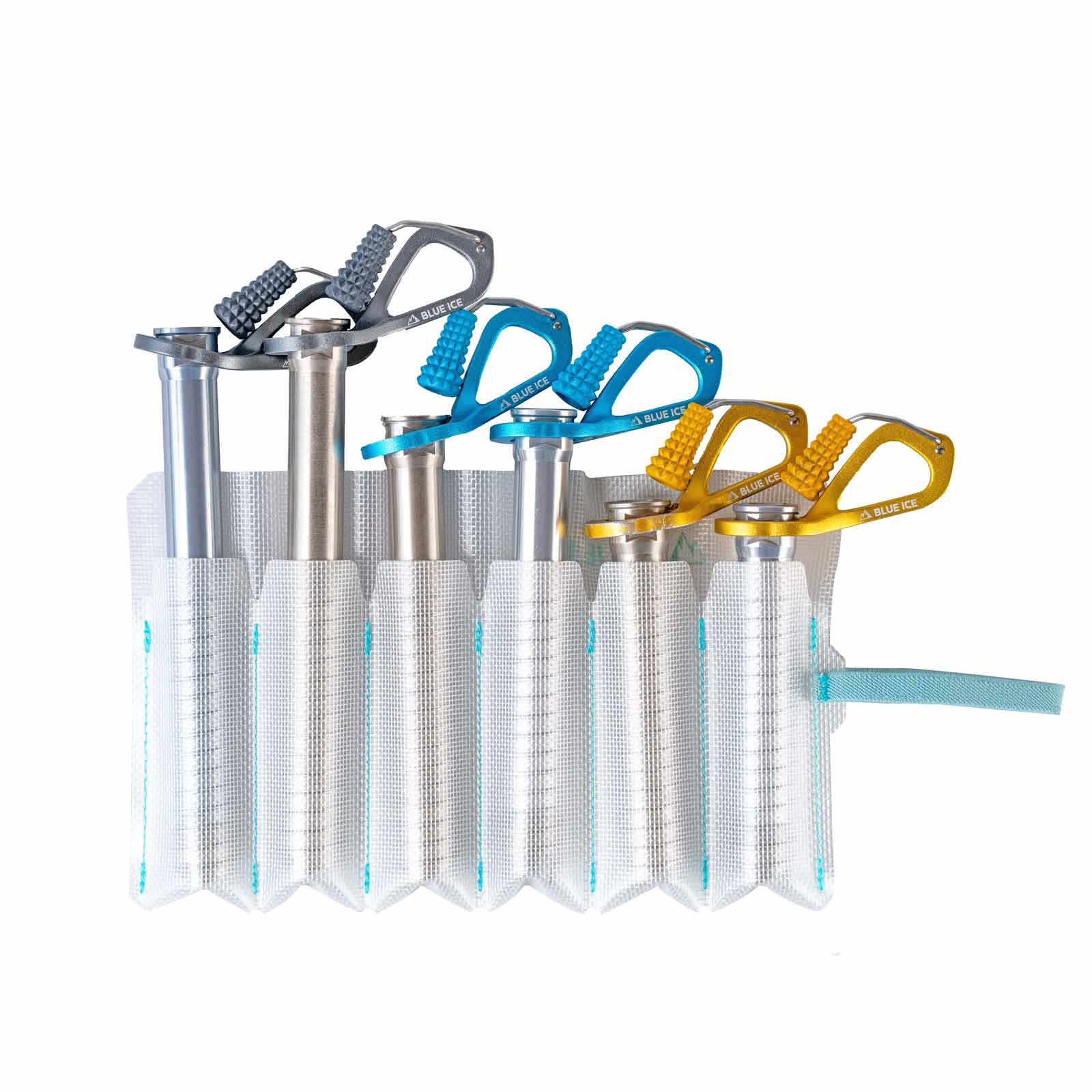 Roll-Up ice screw holder